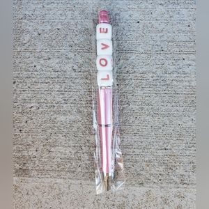 Love Beaded Pen
